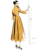 V1738 Damen Kleid, Schnittmuster von Vogue