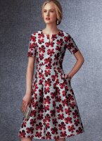 V1737 Damen Kleid, Schnittmuster von Vogue