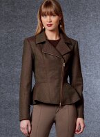 V1714 Damen Jackett, Schnittmuster von Vogue