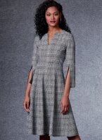V1724 Damen Kleid, Schnittmuster von Vogue