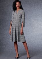 V1724 Damen Kleid, Schnittmuster von Vogue