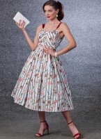 V1696 Damen Kleid, Schnittmuster von Vogue