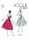 V1696 Damen Kleid, Schnittmuster von Vogue