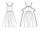 V1696 Damen Kleid, Schnittmuster von Vogue