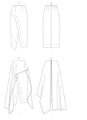 V1683 Damen Shirt, Schnittmuster von Vogue