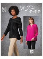 V1681 Damen Top, Schnittmuster von Vogue