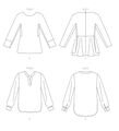 V1681 Damen Top, Schnittmuster von Vogue