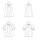 V1701 Damen Top, Schnittmuster von Vogue