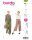 6148 Legere Hosen, Schnittmuster von Burda