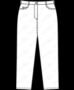 6103 Schmale Hosen im Jeanslook, Burda