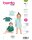 9277 Kleid und Shirt für Babys, Burda