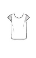 9107 Top mit Ärmelvariation , Simplicity