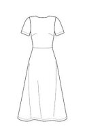9176 Kleid mit Gürtel , Simplicity