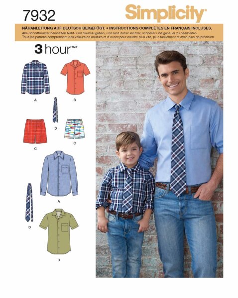 S7932, S8180  Top Simplicity Schnittmuster