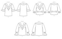 B6814 Damen Top, Butterick