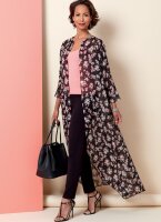 B6802 Damen Hose Kleid Jackett, Butterick
