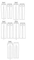 B6800 Damen Jeans, Butterick