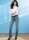 B6800 Damen Jeans, Butterick