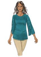 B6709 Damen Top, Butterick