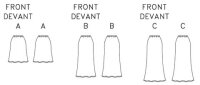 B6799 Damen Shirt, Butterick