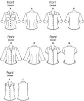 B6753 Damen Shirts, Butterick