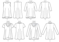 B6752 Damen, Schnittmuster von Butterick