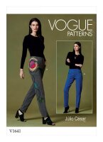 V1641 Damen Hose, Schnittmuster von Vogue