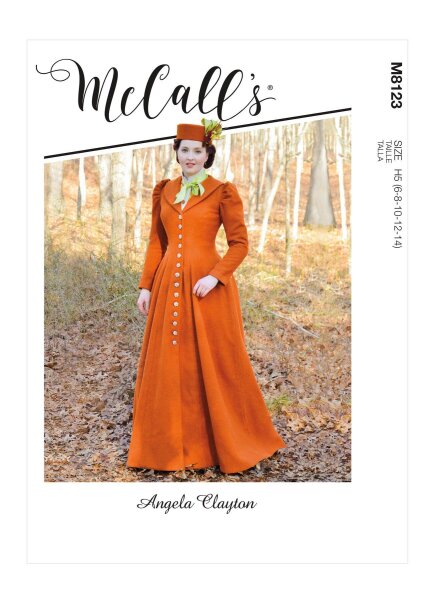 M8123 Damen Mantel, McCalls