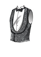 M8133 Herren Weste, McCalls