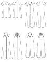 M8165 Damen Kleid Overall, McCalls