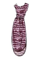 M8164 Damen Gürtel Flügelärmel Kleid Pullover, McCalls