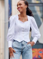 M8181 Damen Tops, Schnittmuster von McCalls