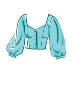 M8181 Damen Tops, Schnittmuster von McCalls