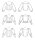 M8181 Damen Tops, Schnittmuster von McCalls