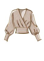 M8145 Damen Tops, Schnittmuster von McCalls