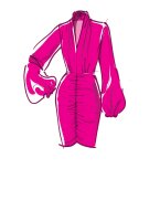 M8142 Damen Kleid, Schnittmuster von McCalls