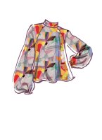 M8147 Damen Tops, Schnittmuster von McCalls