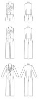 M8183 Damen Overall, McCalls