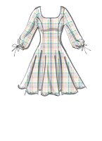 M8196 Damen Kleid, Schnittmuster von McCalls