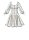M8196 Damen Kleid, Schnittmuster von McCalls