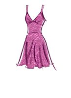 M8195 Damen Kleid, Schnittmuster von McCalls
