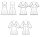 M8195 Damen Kleid, Schnittmuster von McCalls
