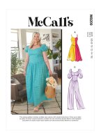 M8209 Damen Kleid Overall, McCalls