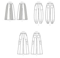 M8206 Damen Hose, Schnittmuster von McCalls