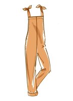 M8204 Damen Overall, McCalls