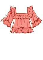 M8202 Damen Tops, Schnittmuster von McCalls