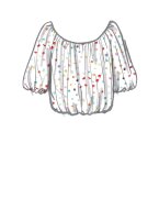 M8201 Damen Tops, Schnittmuster von McCalls