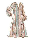 M8212 Damen Gürtel Kleid Hut, McCalls