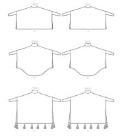 M8241 Damen Tops, Schnittmuster von McCalls