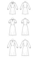 M8239 Damen Kleid, Schnittmuster von McCalls